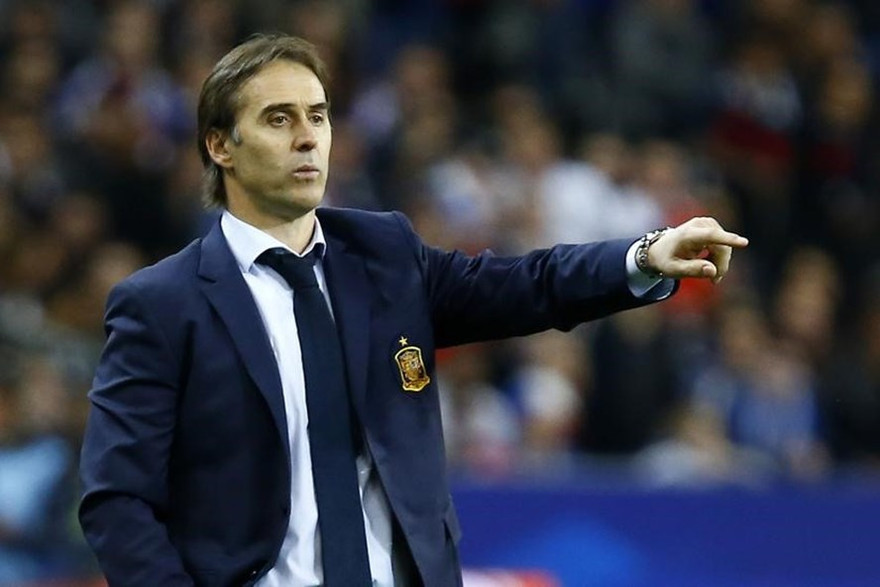 HLV Julen Lopetegui.