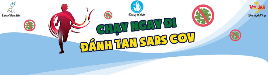 Giải chạy bộ online “Chạy ngay đi – Đánh tan Sars-Cov” diễn ra trong 21 ngày, thu hút 3000 người tham gia
