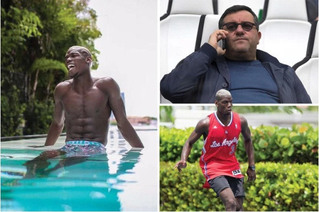 Mino Raiola khiến thương vụ Pogba đến M.U chưa thể diễn ra.