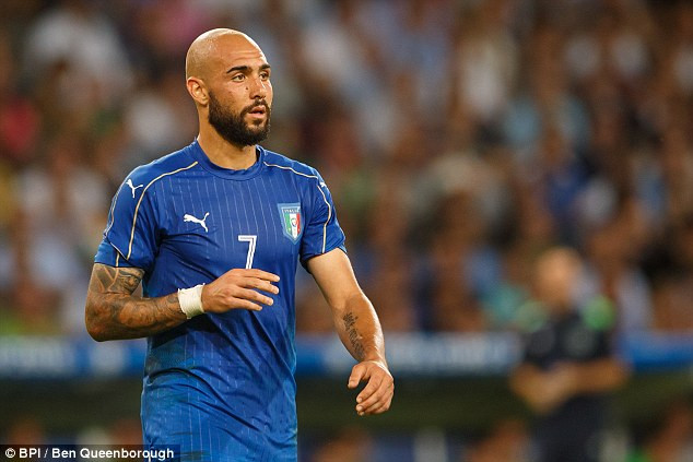 Simone Zaza thất vọng với quả 11m siêu tệ.