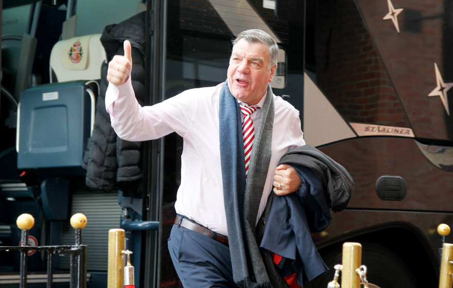 HLV Sam Allardyce sẽ đàm phán với FA trong ngày mai.