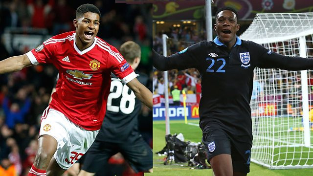 Rashford (trái) trước cơ hội được dự VCK Euro 2016.