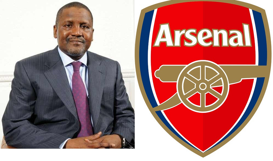 Aliko Dangote muốn thôn tính Arsenal trong vòng 3-4 năm tới.