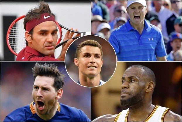 Cristiano Ronaldo vô đối về thu nhập trong vòng 1 năm qua.