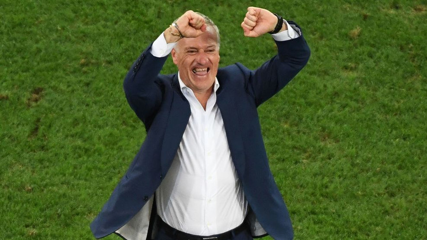 Deschamps hân hoan sau chiến thắng