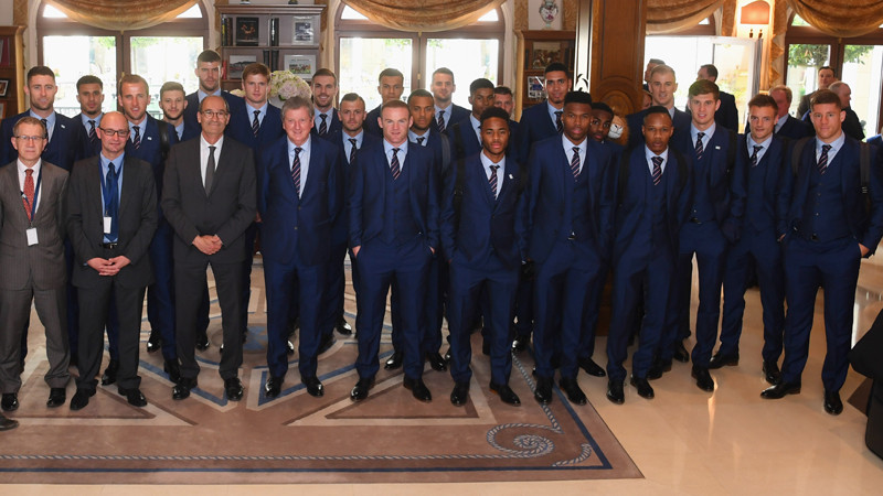 Các thành viên đội tuyển Anh tham dự EURO 2016. (Nguồn: Getty)