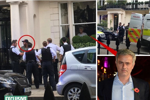 Gã đạo chích đột nhập vào tư gia của Mourinho khi ông cùng con trai ngôi xem chung kết EURO 2016.