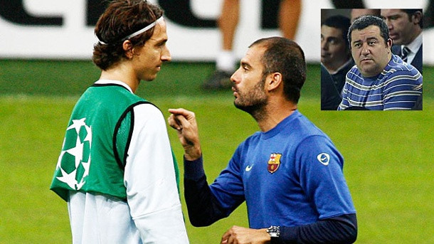 Mino Raiola vẫn còn cay cú Guardiola.