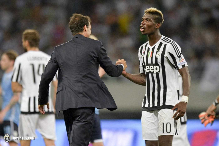 HLV Massimiliano Allegri xác nhận Pogba có thể rời Juventus trong thời gian tới.