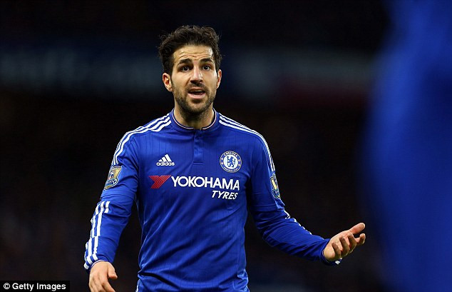 Cesc Fabregas không còn tương lai tại Chelsea.
