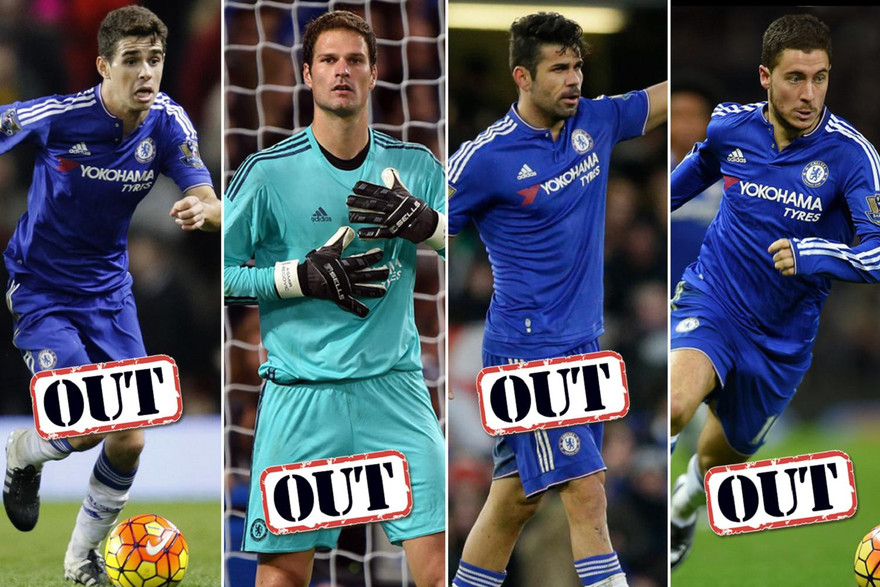 “Danh sách đen” của Chelsea.