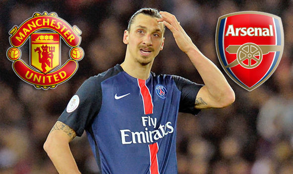 Arsenal đánh bại M.U vụ Ibrahimovic.