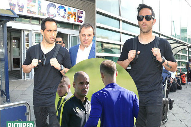 Bravo đã sẵn sàng thay Joe Hart ở Man City.