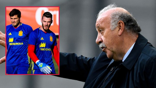 HLV Del Bosque đau đầu chọn thủ môn số 1.