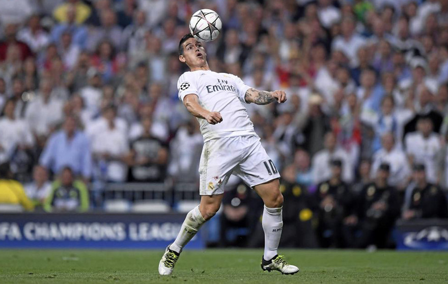 James Rodriguez trước cơ hội trở thành cầu thủ Colombia đầu tiên dự chung kết Champions League.