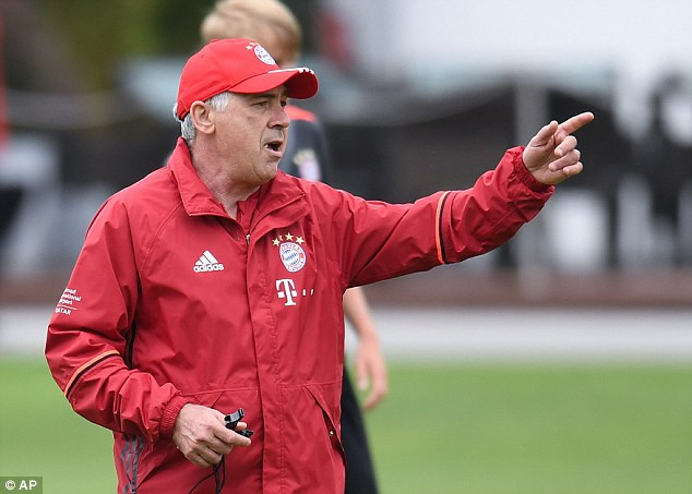 HLV Ancelotti tự tin sớm khóa sổ chuyển nhượng.