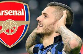 Icardi trên đường gia nhập Arsenal.