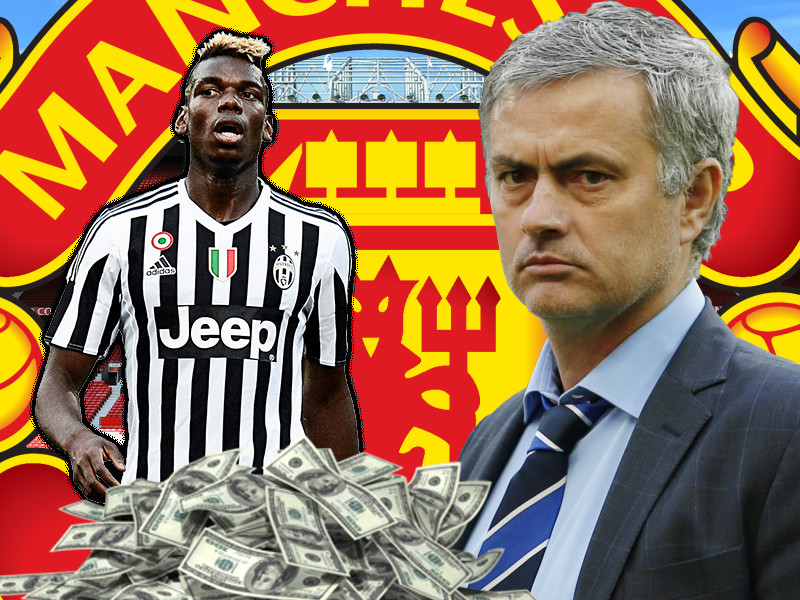 M.U sẵn sàng chi 60 triệu bảng để mang Pogba trở lại Old Trafford.