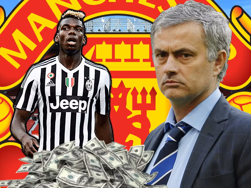 M.U sẵn sàng chi 60 triệu bảng để mang Pogba trở lại Old Trafford.
