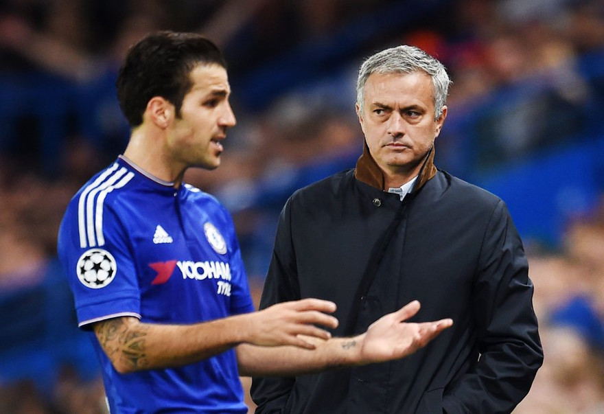 Mourinho muốn tái hợp với Fabregas tại M.U.