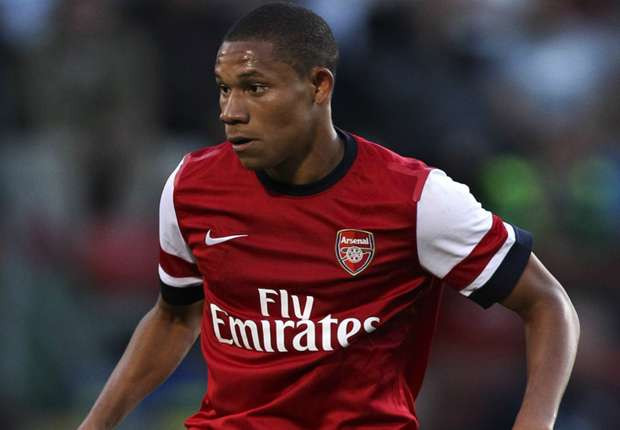 Wellington Silva trong màu đội B Arsenal.