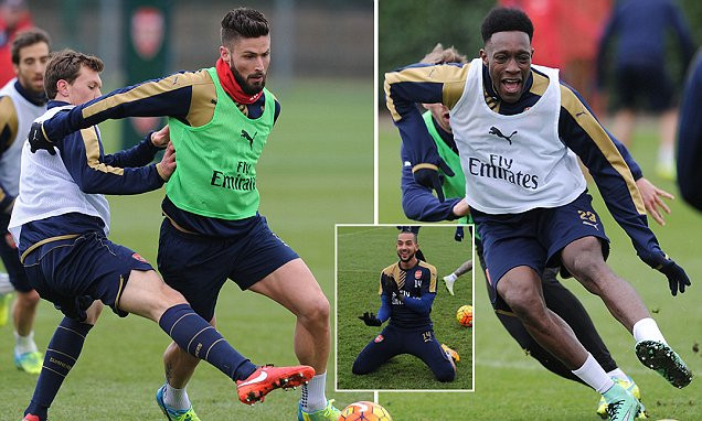 Welbeck nóng lòng ghi bàn vào lưới M.U.