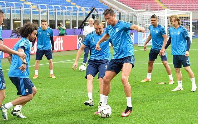 Mỗi cầu thủ Real sẽ được thưởng 600.000 euro nếu vô địch Champions League.