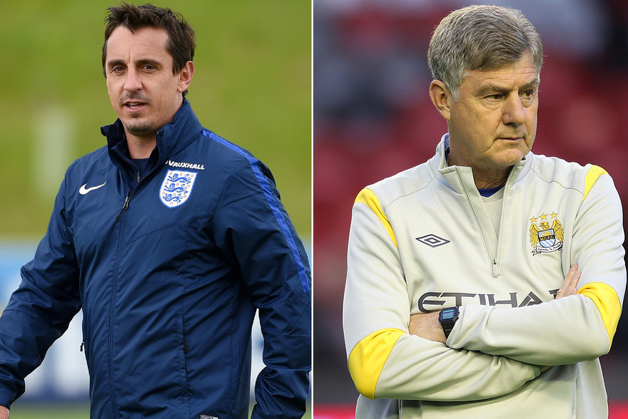 M.U muốn mời Gary Neville và Brian Kidd về thế chỗ của Giggs.