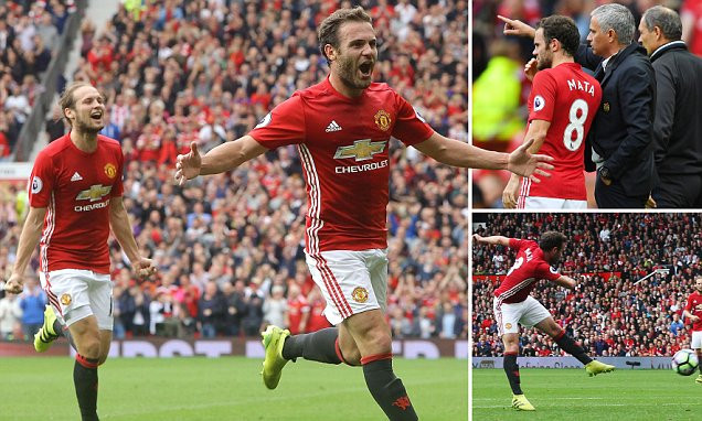 M.U sẽ gia hạn hợp đồng với Mata trong thời gian tới.