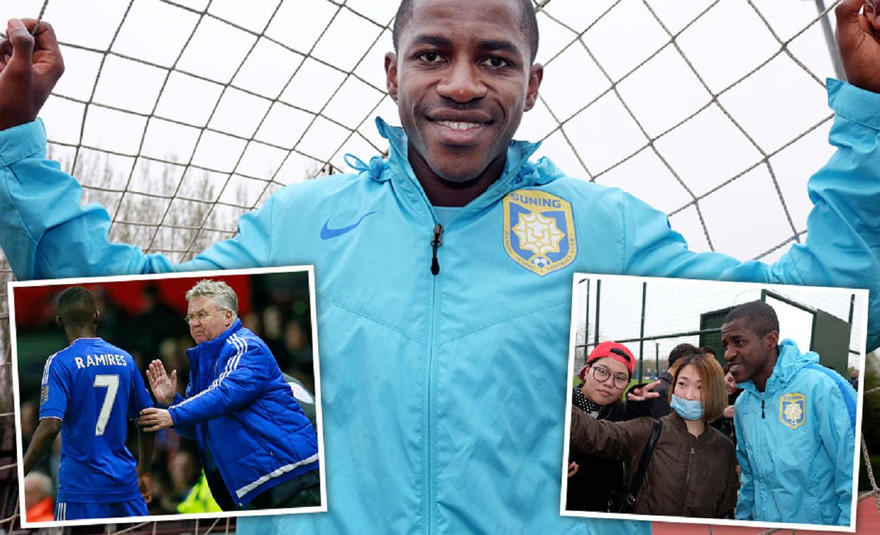 Ramires rời Chelsea vì không được Hiddink trọng dụng.