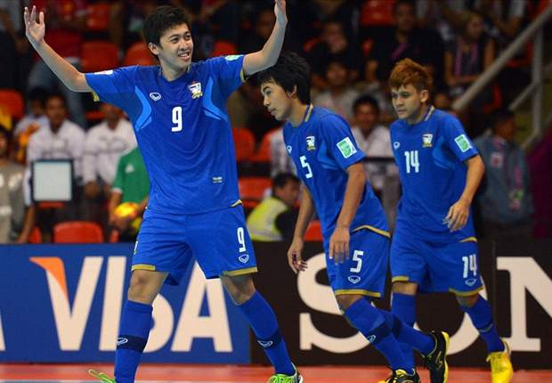 ĐT futsal Thái Lan nhận thưởng đậm sau khi giành vé dự World Cup.