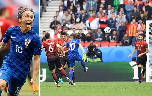Modric tỏa sáng giúp Croatia hạ Thổ Nhĩ Kỳ 1-0.