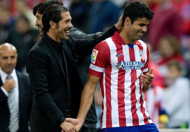 HLV Simeone muốn tái hợp với Diego Costa.