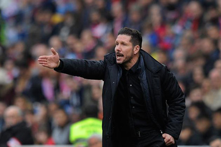 HLV Simeone không ngán Barcelona.