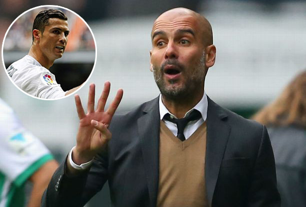 Guardiola “đá đểu” Ronaldo.