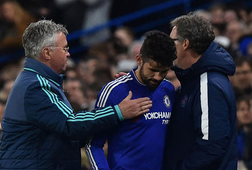 Diego Costa không có thể lực tốt nhất khi đấu PSG.