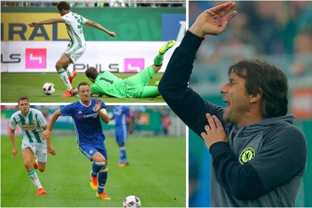 HLV Conte ra mắt Chelsea bằng thất bại 0-2.