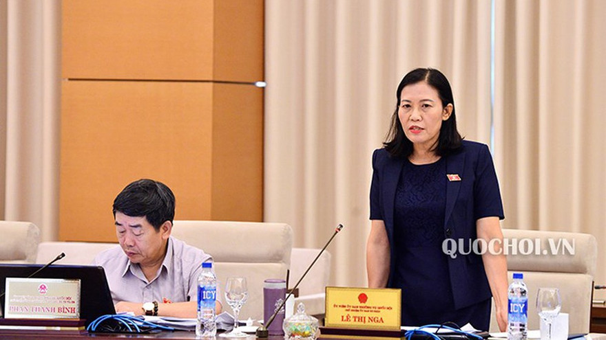 Chủ nhiệm Uỷ ban Tư pháp Lê Thị Nga