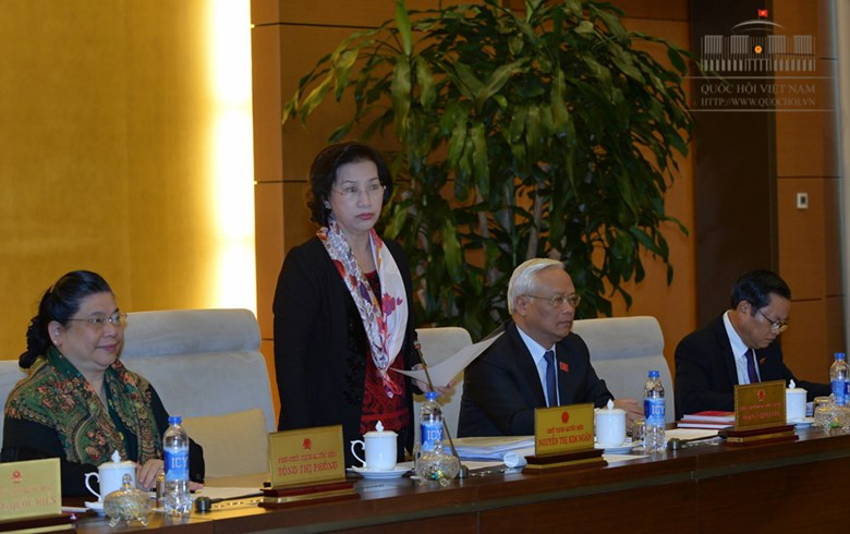 Khai mạc kỳ họp thứ 5 Uỷ ban Thường vụ Quốc hội