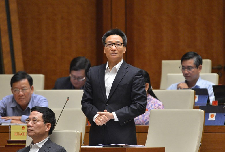 Phó Thủ tướng Vũ Đức Đam. Ảnh QH