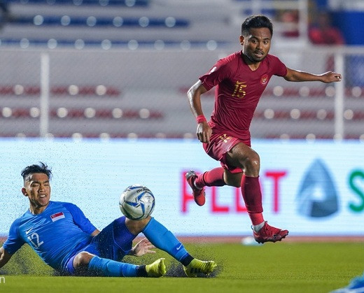 Saddil Ramdani chơi nổi bật tại SEA Games 30.