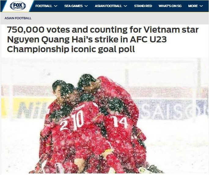Báo chí châu Á choáng vì sự cuồng nhiệt của CĐV Việt Nam.