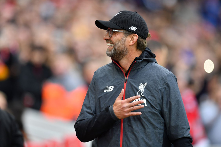 HLV Jurgen Klopp của Liverpool.