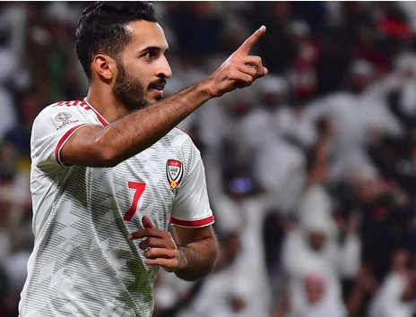 Ali Mabkhout sẽ lỡ trận gặp tuyển Việt Nam vì án treo giò.