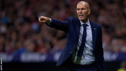HLV Zinedine Zidane của Real Madrid.
