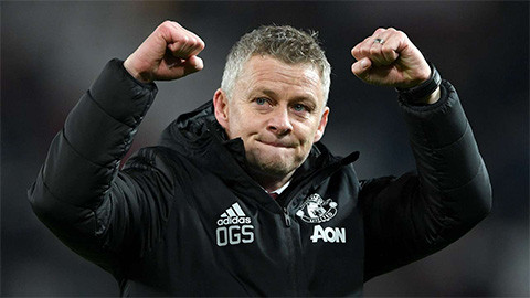 HLV Ole Gunnar Solskjaer ca ngợi các học trò sau chiến thắng trước Man City.