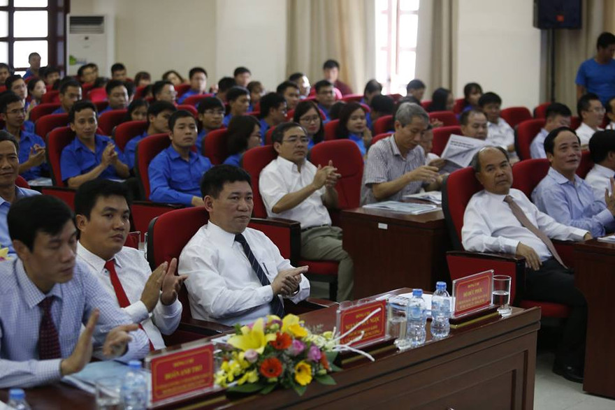 Lãnh đạo KTNN tham dự Đại hội. Ảnh Như Ý