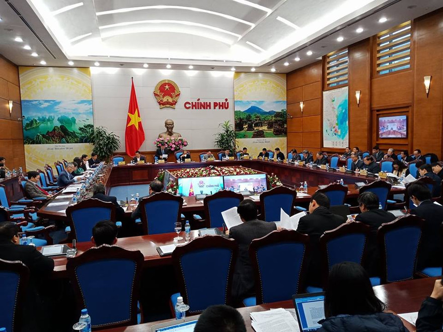 Ban chỉ đạo cải cách hành chính của Chính phủ họp trực tuyến tổng kết công tác cải cách hành chính năm 2017, triển khai nhiệm vụ năm 2018