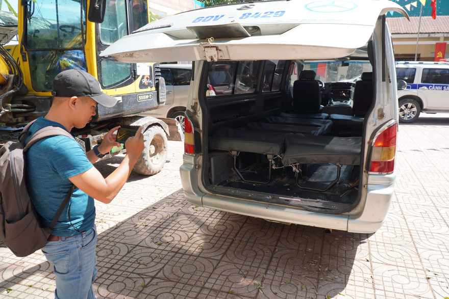 Xxe ô tô 60V- 8429 vi phạm hàng loạt quy định về an toàn giao thông và kinh doanh vận tải