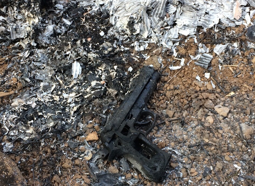 Khẩu súng bắn đạn bi hai đối tượng dùng gây án